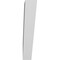 Ekena Millwork 5 1/2-in. W x 32-in. D x 32-in. H Traditional Architectural Grade PVC Knee Brace BRCP055X32X32TRA - alternate 6